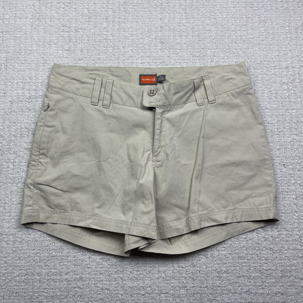 Merrell Shorts Womens 10 Beige Casual Lightweight Outdoor Hiking Pocket